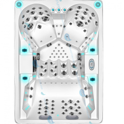 Гидромассажный СПА бассейн Joyee SPA Omaha