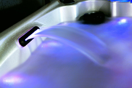 Водопад с подсветкой